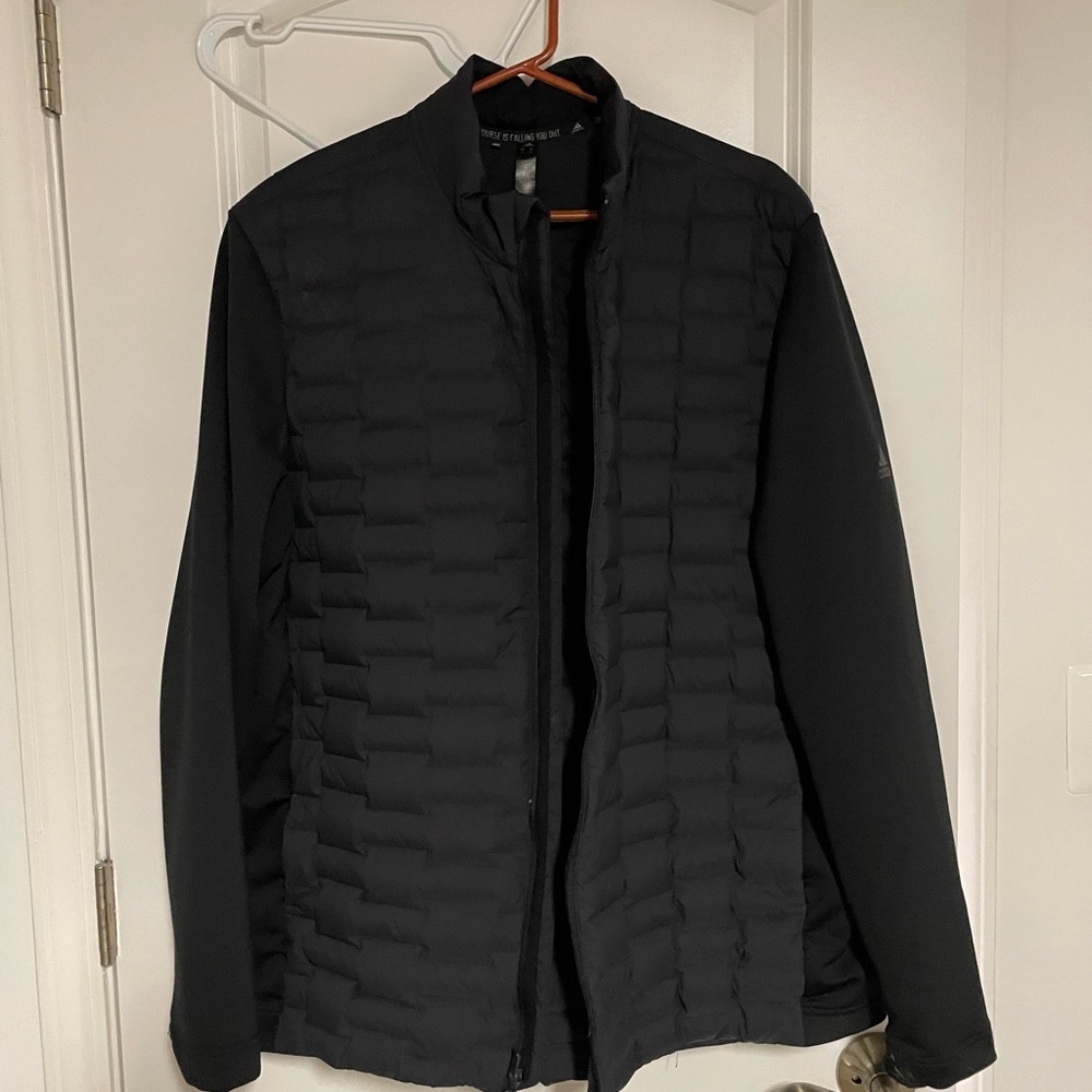 Adidas Men’s Frostguard Padded Golf Jacket 
Size XL. Black. Excellent condition